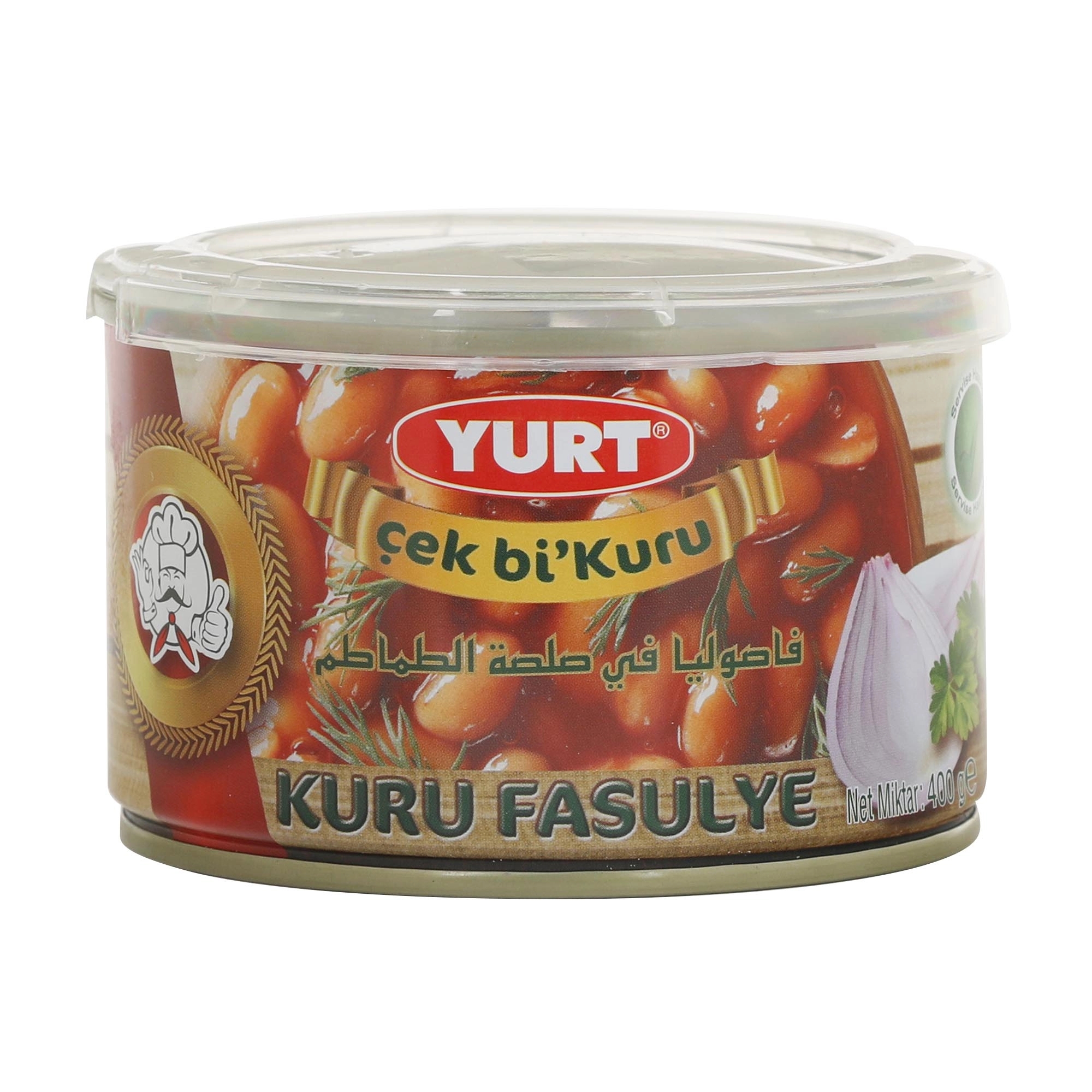 Фасоль белая Yurt Kuru Fasulye в томатном соусе 400 г