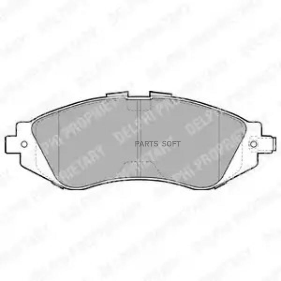 

Тормозные колодки DELPHI LP1304