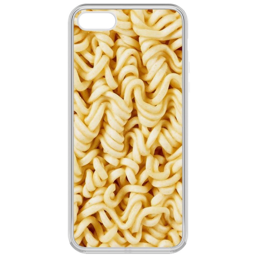 Чехол-накладка Krutoff Clear Case Дошик для iPhone 5S