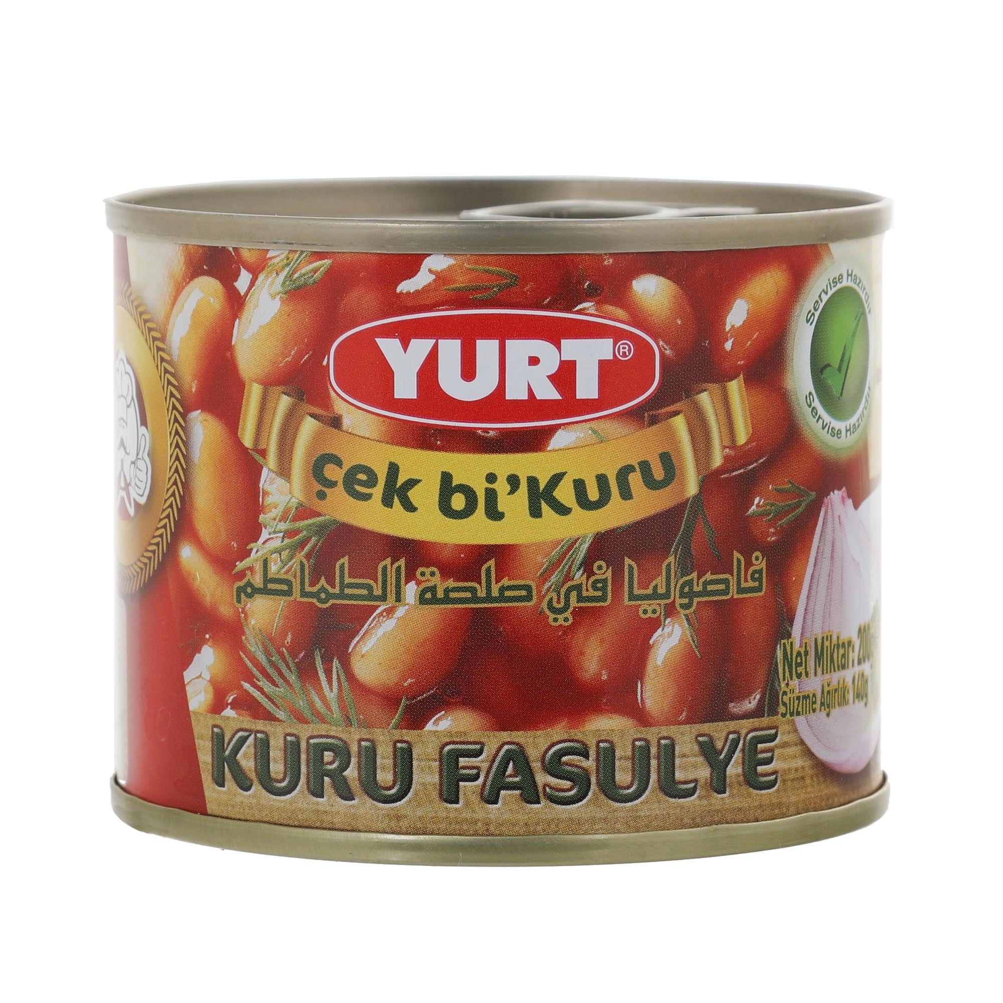 Фасоль белая Yurt Kuru Fasulye в томатном соусе 200 г 189₽