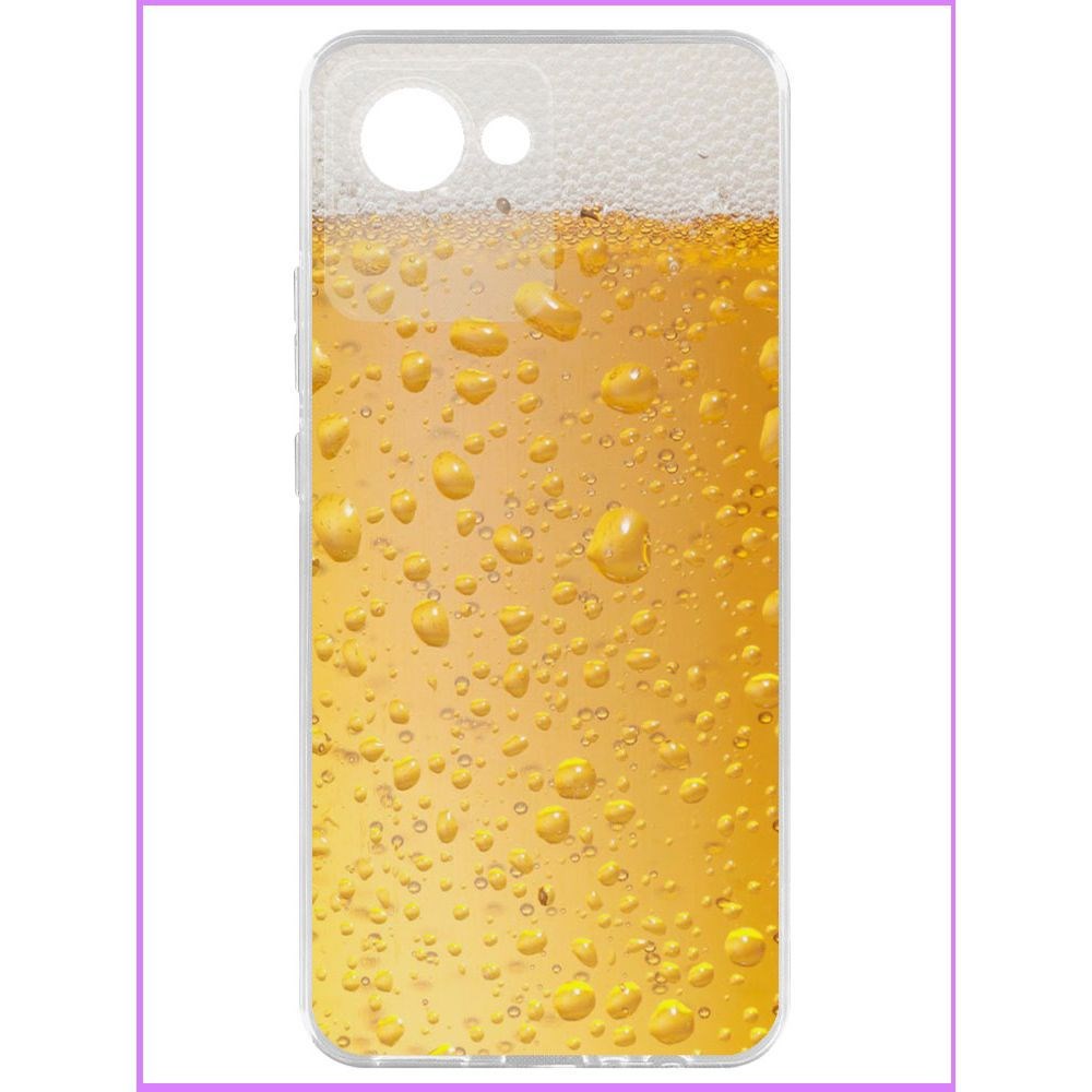 

Чехол-накладка Krutoff Clear Case Пенное для Realme C30, Прозрачный