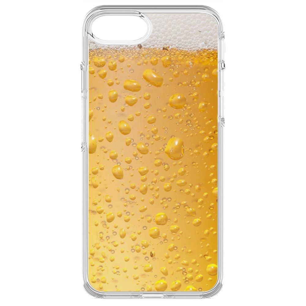

Чехол-накладка Krutoff Clear Case Пенное для iPhone 7, Прозрачный
