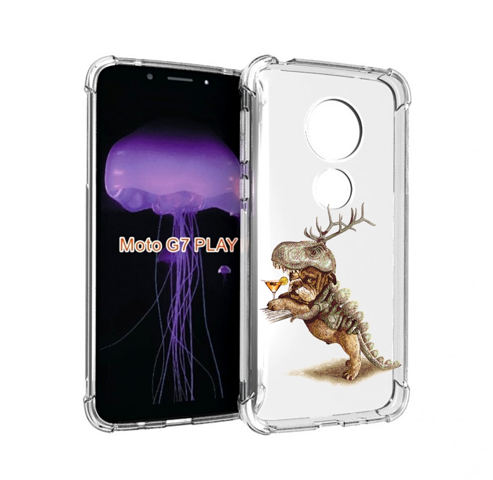 

Чехол MyPads тематическая вечеринка для Motorola Moto G7 Play, Прозрачный, Tocco