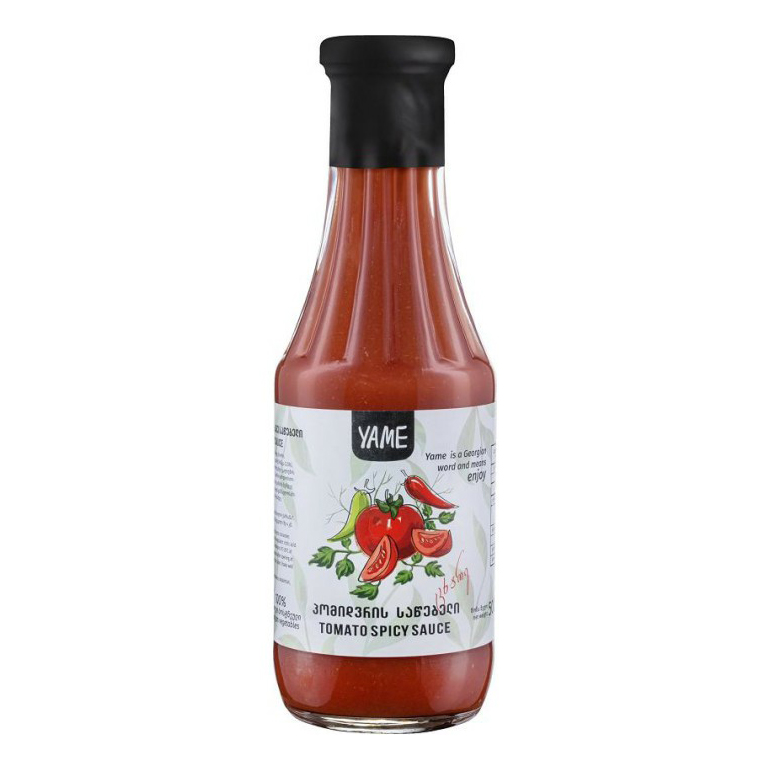 

Соус August Fruit Factory Yame Томатный острый 330 мл