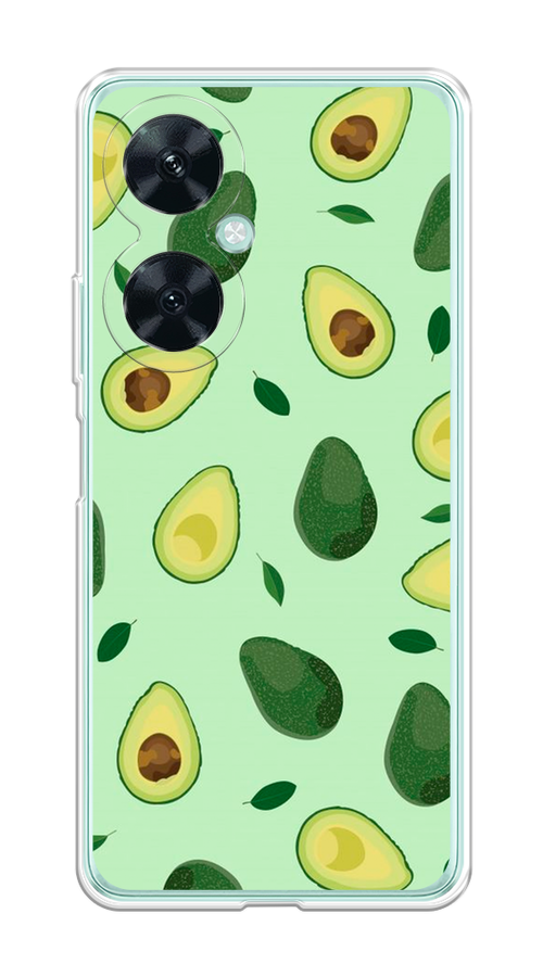 

Чехол на Huawei Nova 11i "Blue avocado", Коричневый;зеленый, 6121750-1