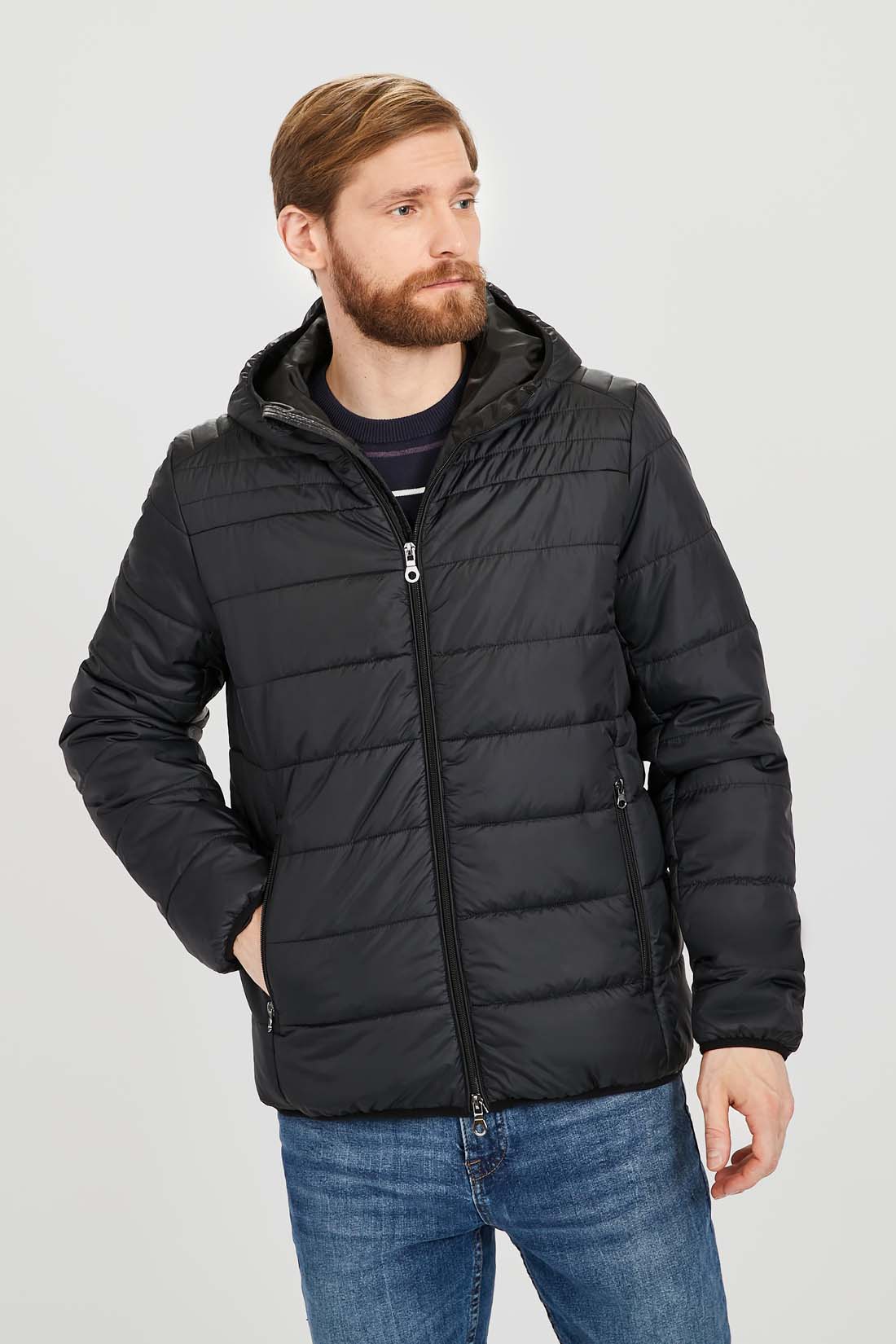 

Куртка мужская Baon B5322202 черная 4XL, B5322202