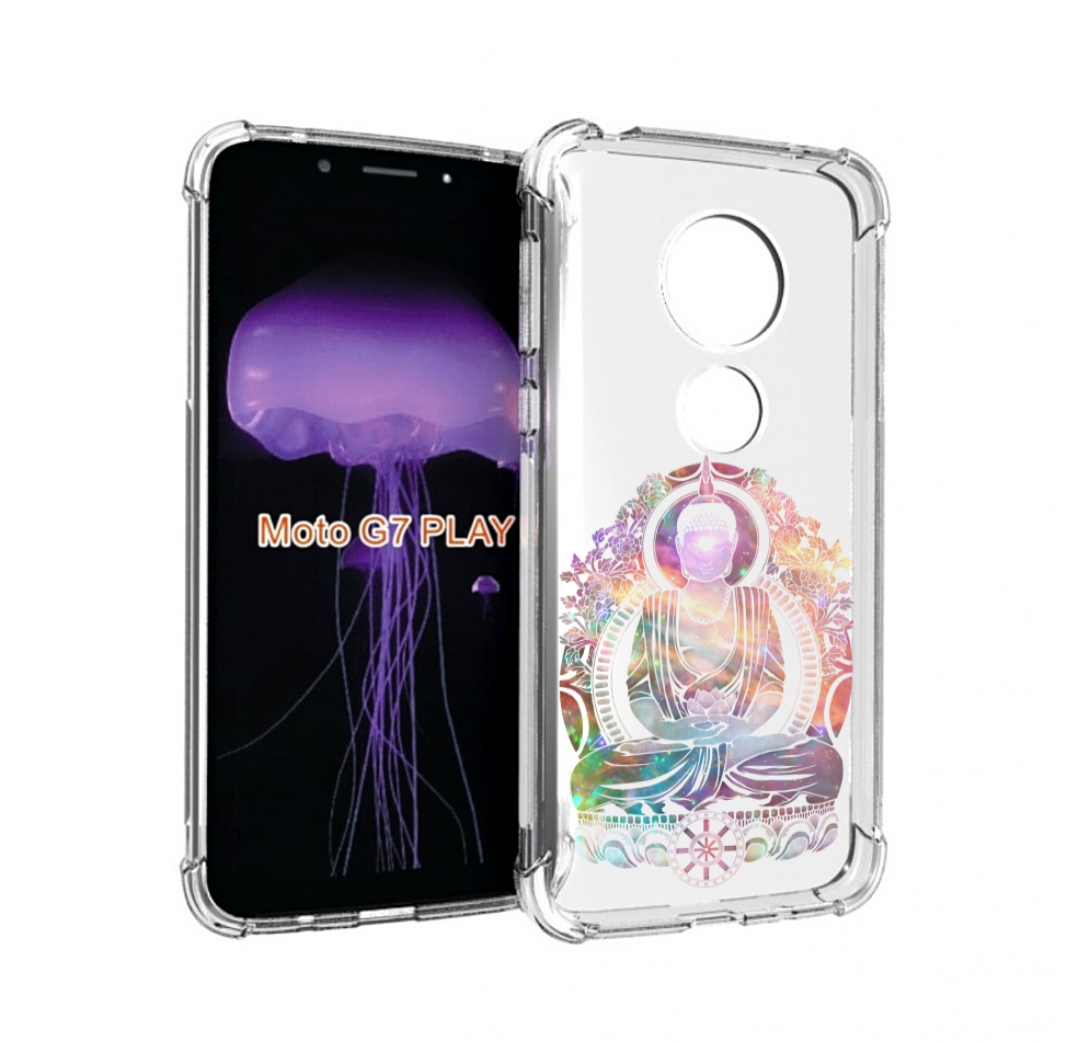 

Чехол MyPads умный мужчина абстракция для Motorola Moto G7 Play, Прозрачный, Tocco