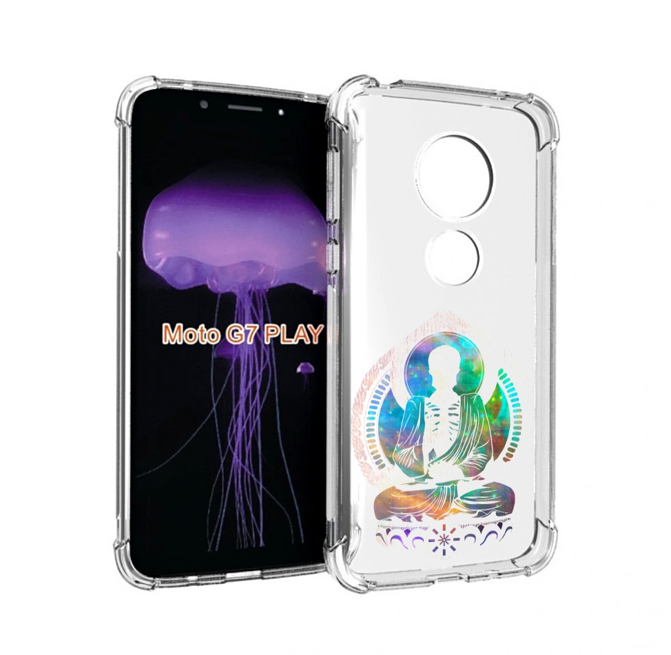 

Чехол MyPads умный скелет для Motorola Moto G7 Play, Прозрачный, Tocco