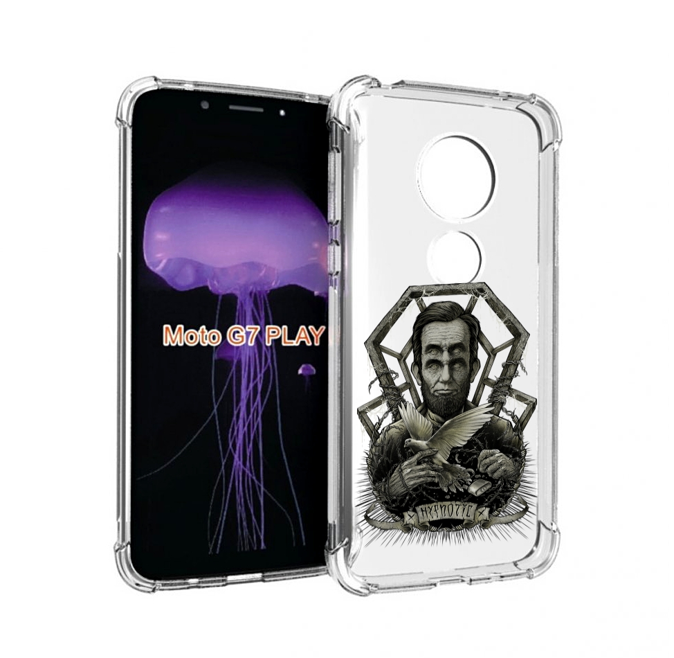 

Чехол MyPads франклин абстракция для Motorola Moto G7 Play, Прозрачный, Tocco
