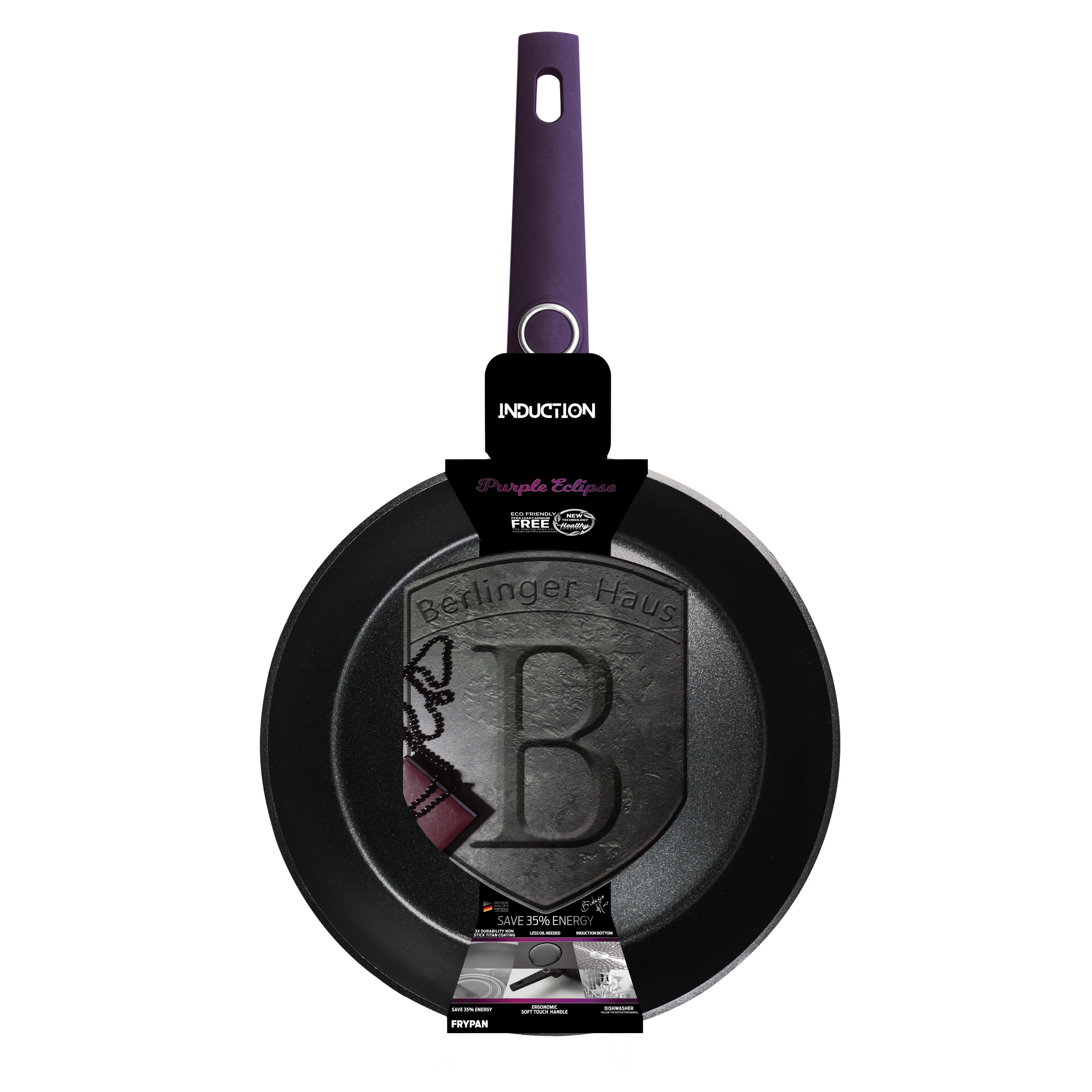 

Сковорода 28см BH-6626 Purple Eclips, Фиолетовый, 6626-BH