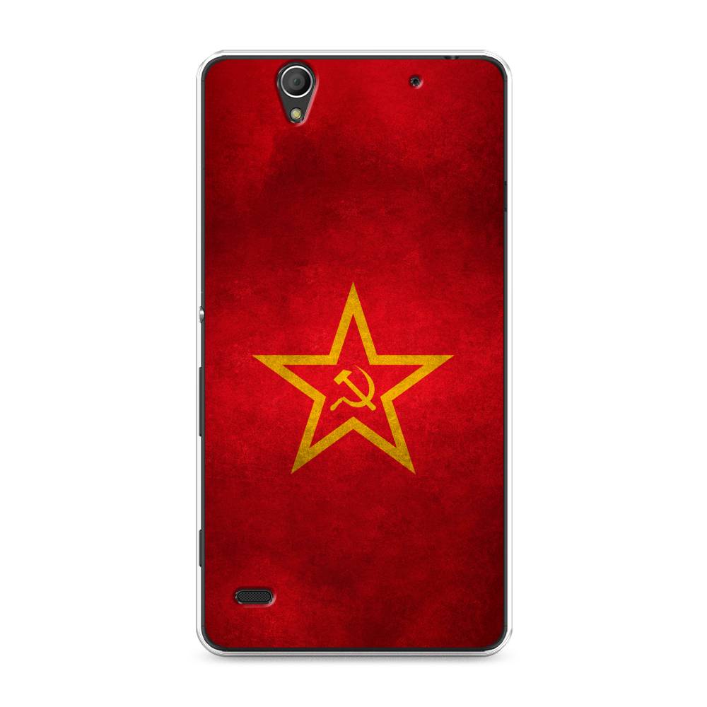 

Чехол Awog на Sony Xperia C4 "Красное знамя", Разноцветный, 52650-10