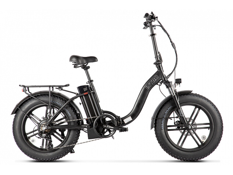 Электровелосипед Eltreco Intro Ralf 1000, год 2024, цвет Черный