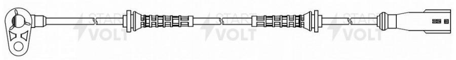 

Датчик Abs Лада Largus (12-)/Renault Sandero (08-) Задн. Лев. STARTVOLT арт. VS-ABS 0904