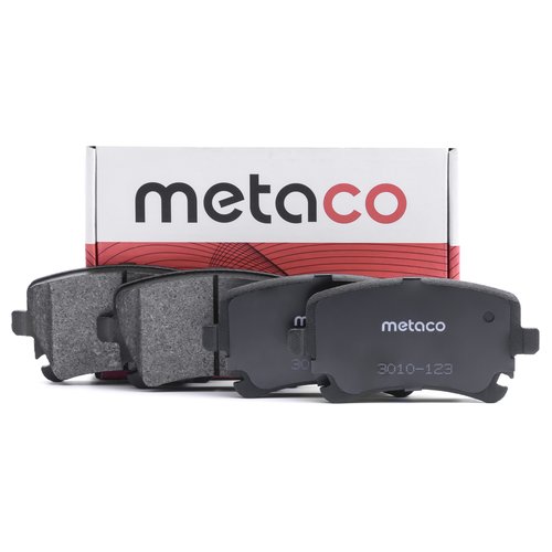 Тормозные колодки METACO задние дисковые 3010123