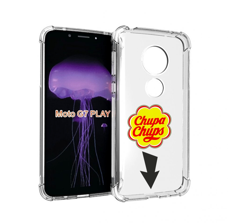

Чехол MyPads чупа чупс для Motorola Moto G7 Play, Прозрачный, Tocco