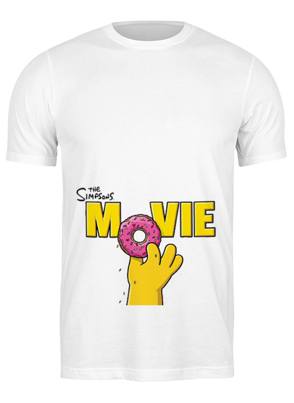 

Футболка мужская Printio The simpsons белая XL, The simpsons