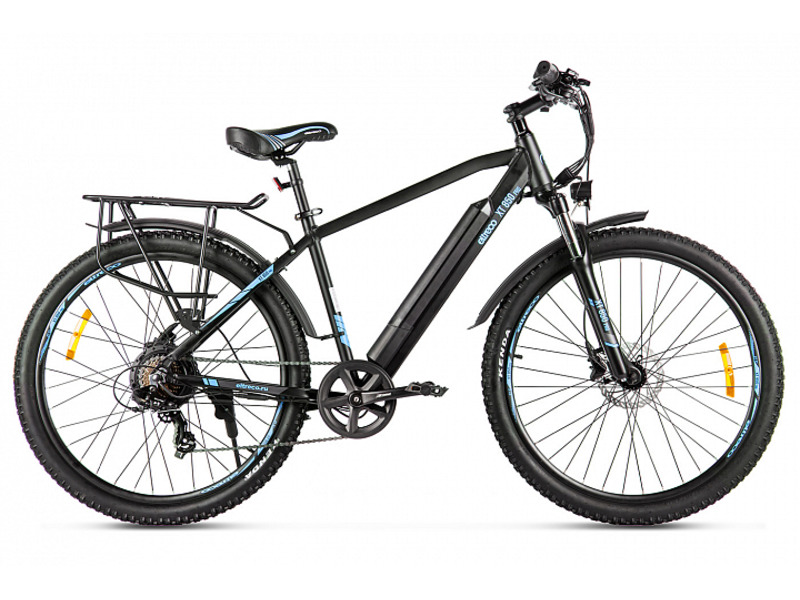 Электровелосипед Eltreco XT 850 Pro, год 2024, цвет Черный-Синий