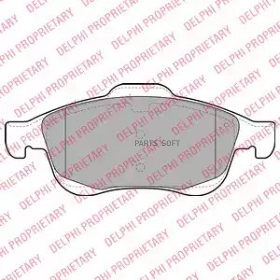 

Тормозные колодки DELPHI LP2101