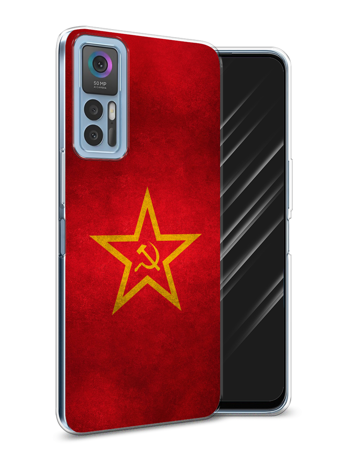 

Чехол Awog на TCL 30/30 Plus "Красное знамя", Разноцветный, 290950-10