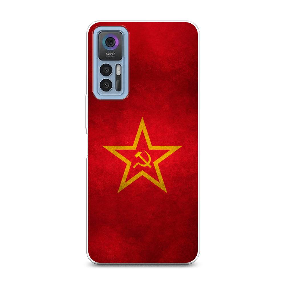 

Чехол Awog на TCL 30/30 Plus "Красное знамя", Разноцветный, 290650-10