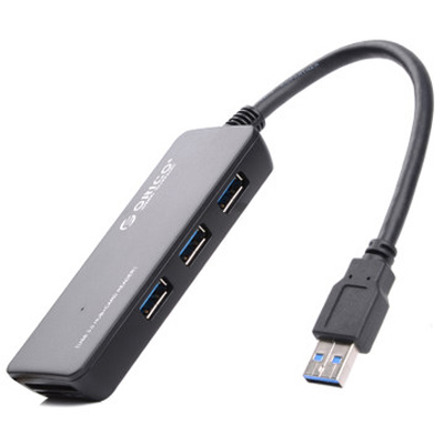 

USB-концентратор 3-port USB3.0 Hub Orico H3TS-U3, Черный