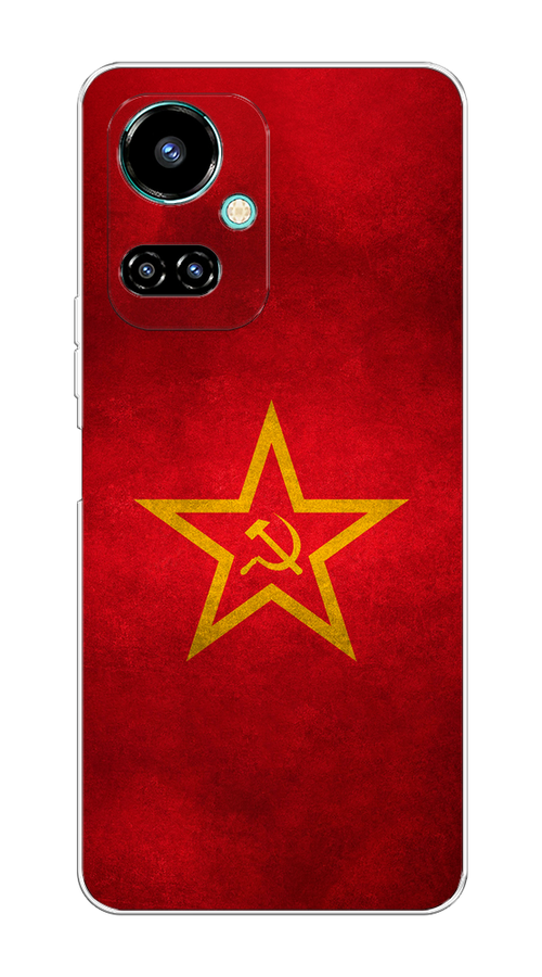 

Чехол Awog на Tecno Camon 19/19 Pro 4G "Красное знамя", Разноцветный, 302250-10
