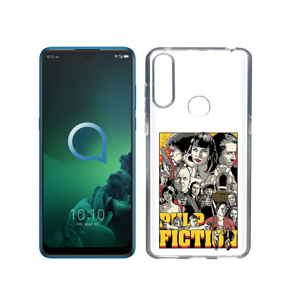 Чехол MyPads Tocco для Alcatel 3X комикс картинка (PT227136.670.390)