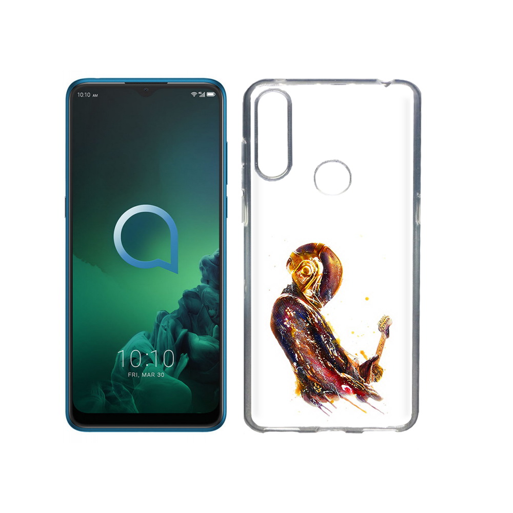 

Чехол MyPads Tocco для Alcatel 3X космо-музыкант (PT227136.670.393), Прозрачный, Tocco