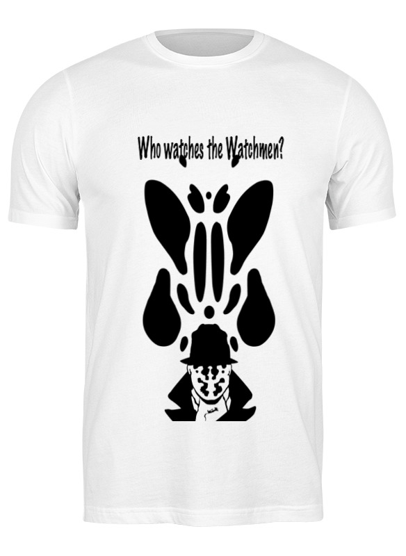 

Футболка мужская Printio Watchmen - rorschach белая XL, Белый, Watchmen - rorschach