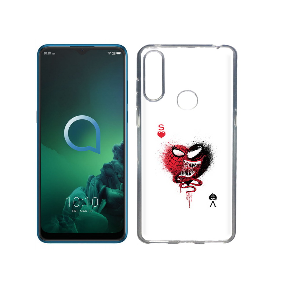 

Чехол MyPads Tocco для Alcatel 3X Веном (PT227136.670.41), Прозрачный, Tocco