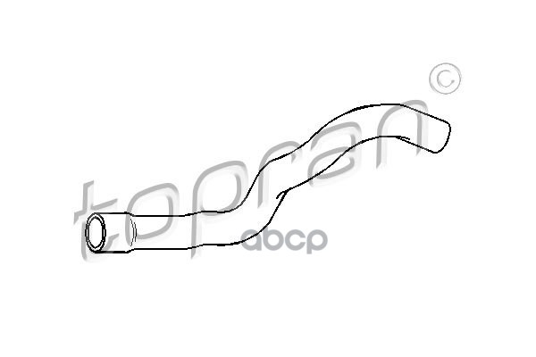 

Патрубок Радиатора (Замена Для Hp-206706586) topran арт. 206706001