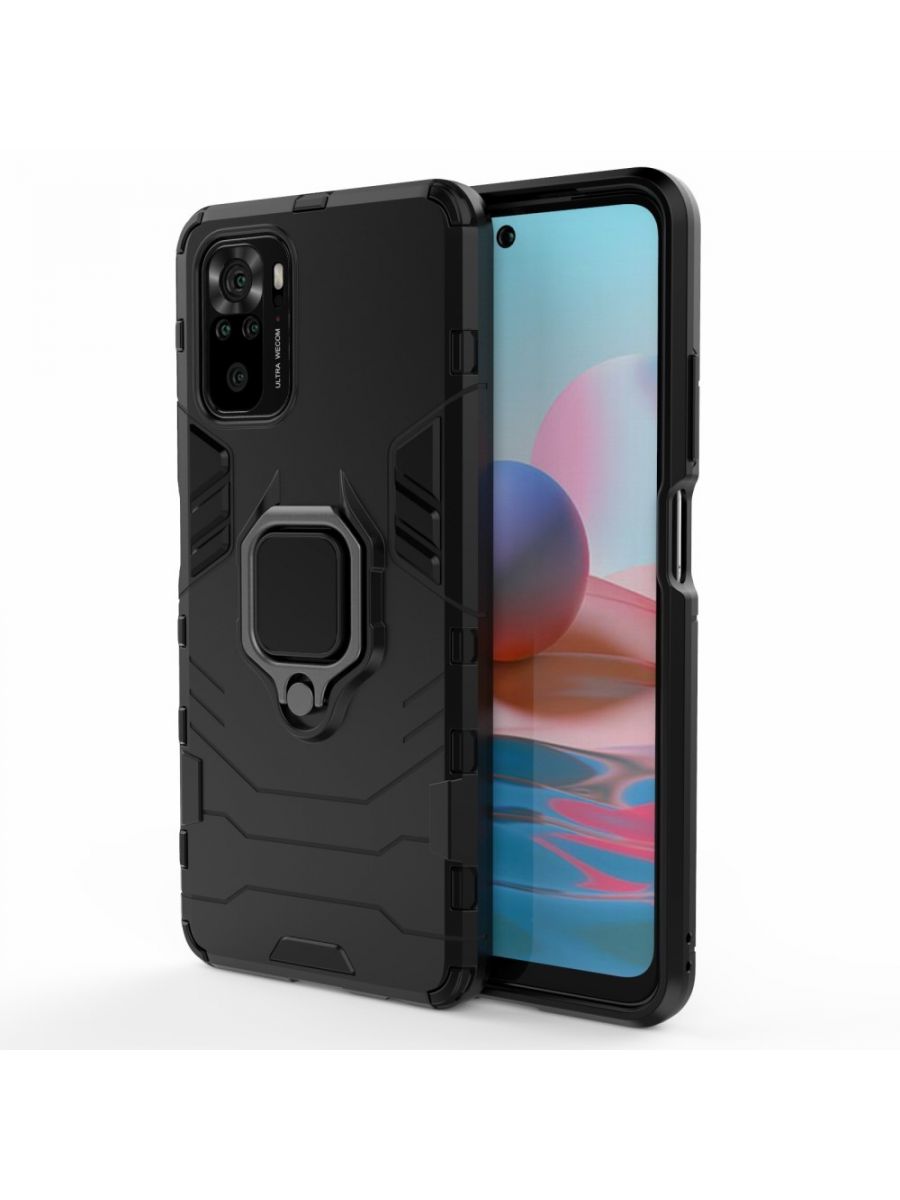 

Чехол Ring для смартфона Xiaomi Redmi Note 10 черный