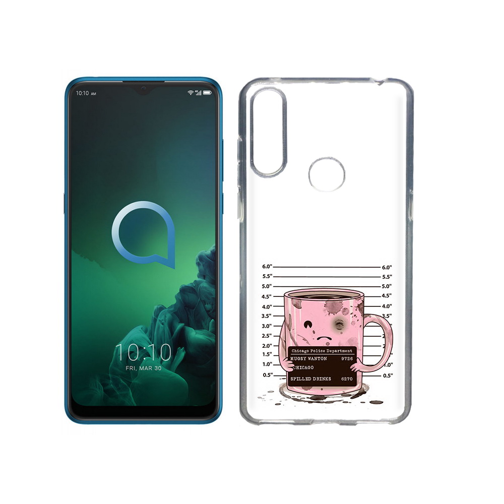 

Чехол MyPads Tocco для Alcatel 3X кружка (PT227136.670.420), Прозрачный, Tocco