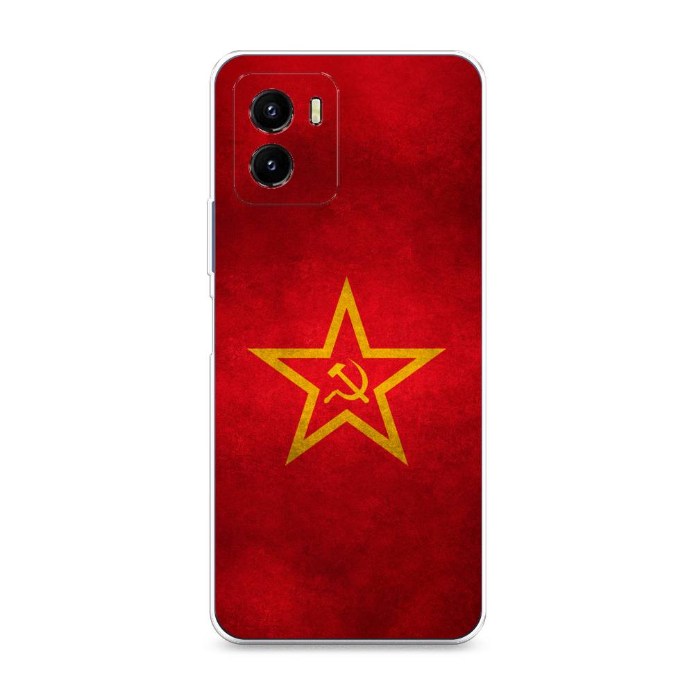 фото Силиконовый чехол "красное знамя" на vivo y10 awog