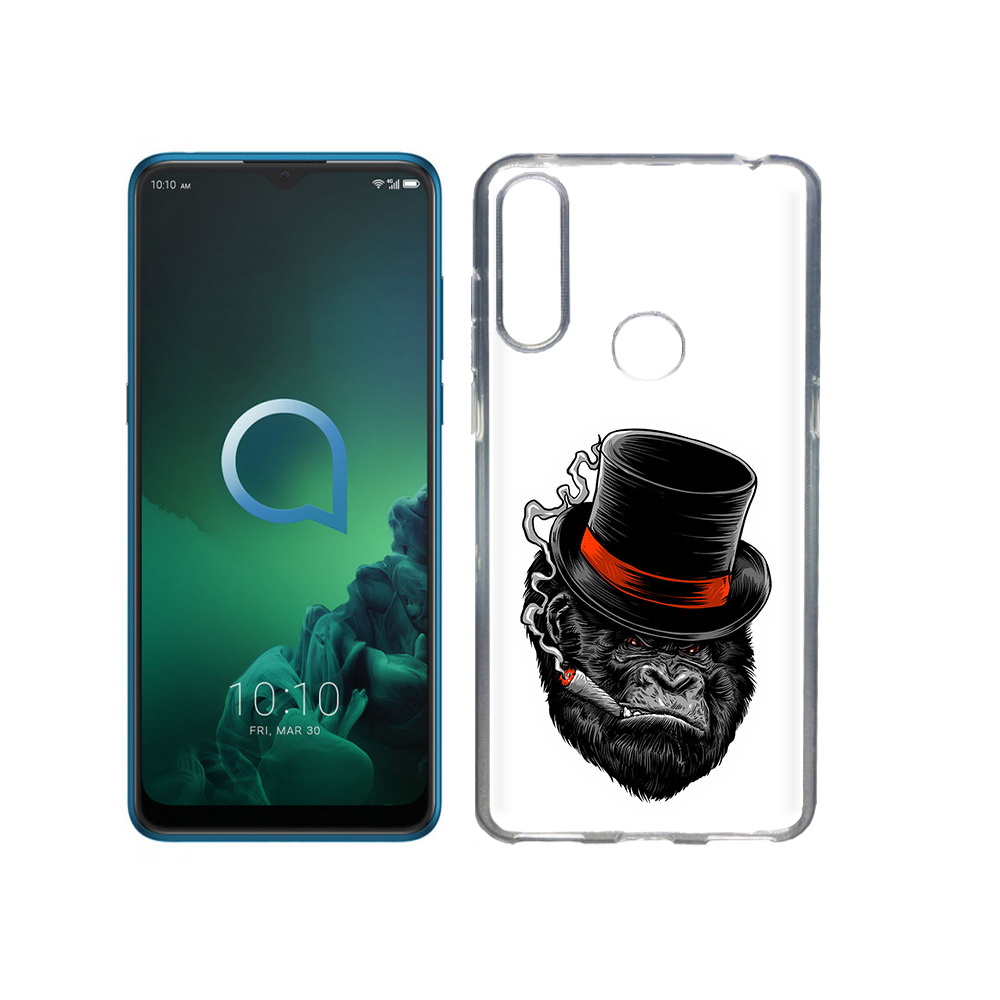 

Чехол MyPads Tocco для Alcatel 3X дизайнерская горилла (PT227136.670.431), Прозрачный, Tocco