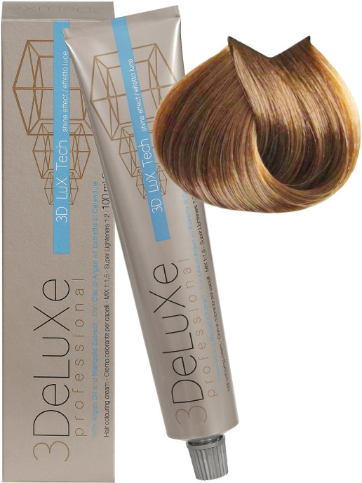 Крем-краска 3DELUXE Professional для волос 9.3 Очень светлый блондин золотистый, 100 мл