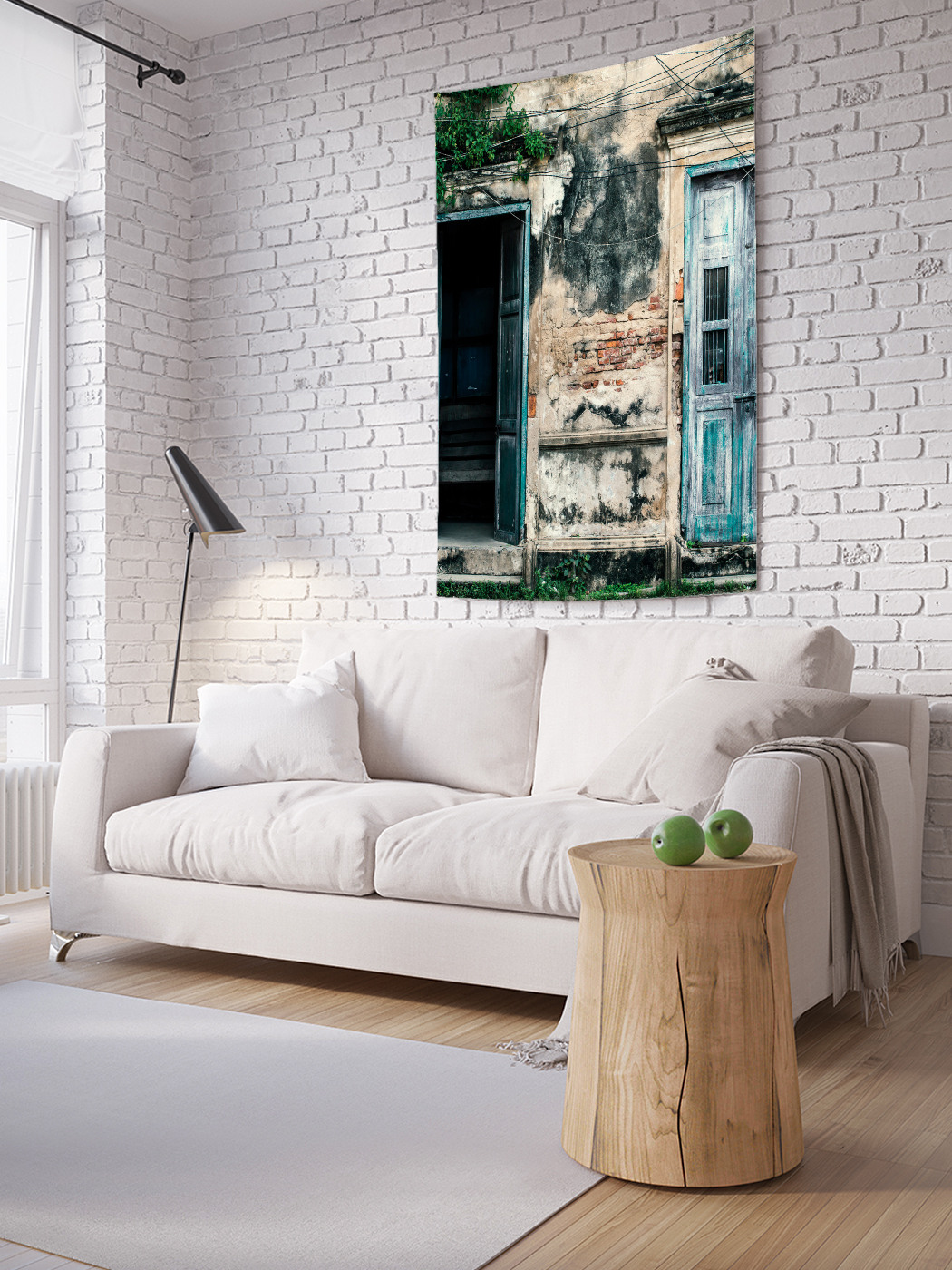 

Вертикальное фотопанно на стену JoyArty Старинное жилье 100x150 см, Старинное жилье