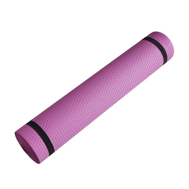 

Коврик для йоги Baziator Mat розовый 170 см, 5 мм, Yoga Mat