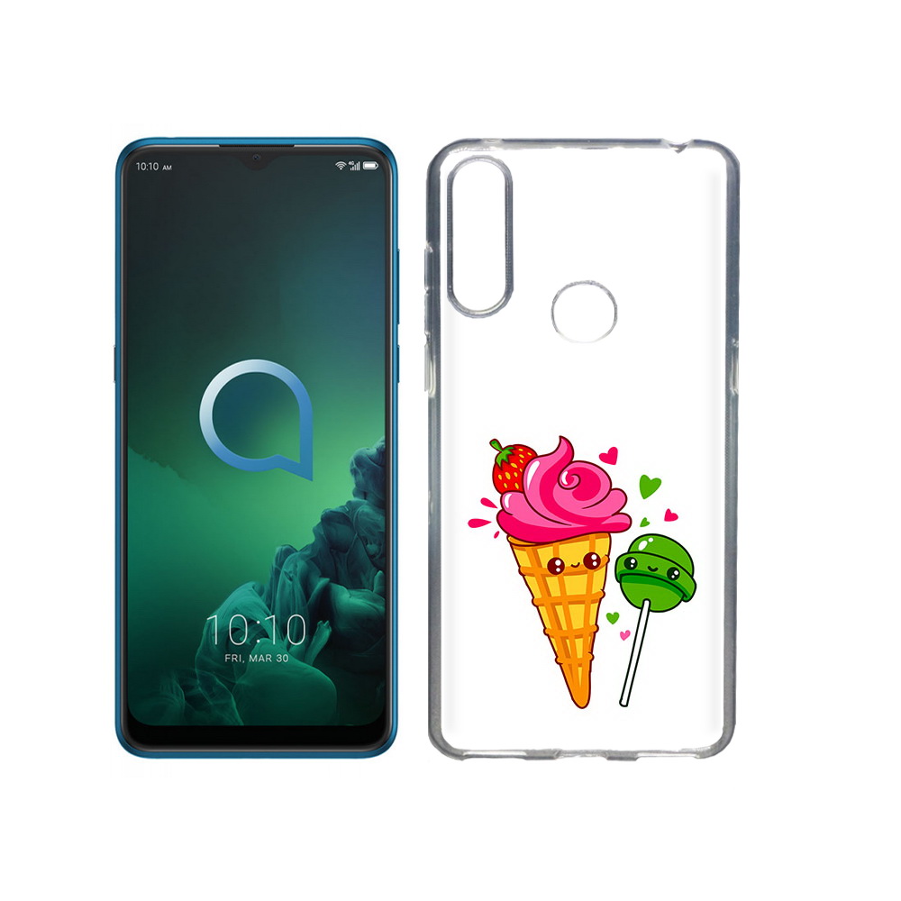 

Чехол MyPads Tocco для Alcatel 3X Вкусняшки (PT227136.670.45), Прозрачный, Tocco