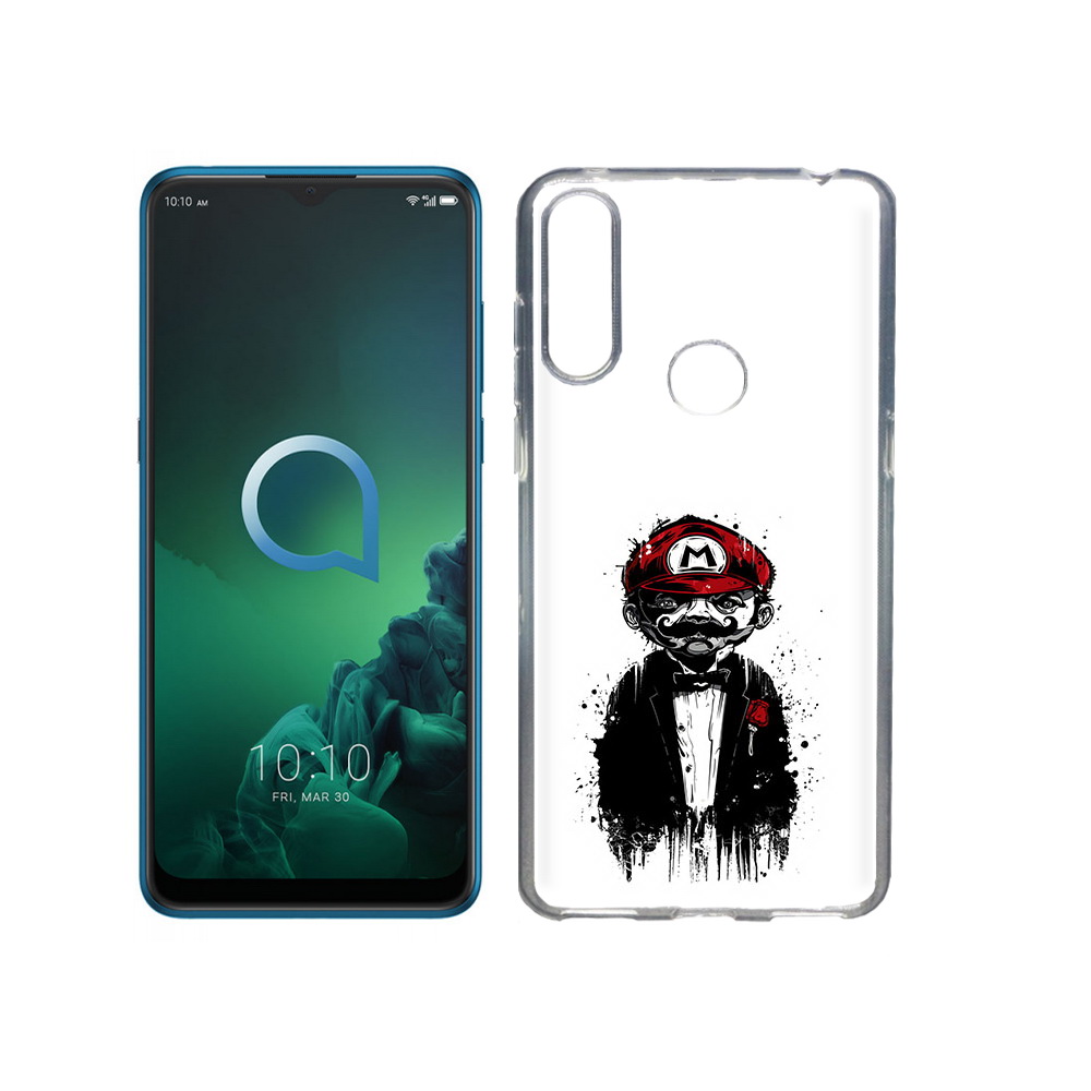 

Чехол MyPads Tocco для Alcatel 3X марио (PT227136.670.458), Прозрачный, Tocco