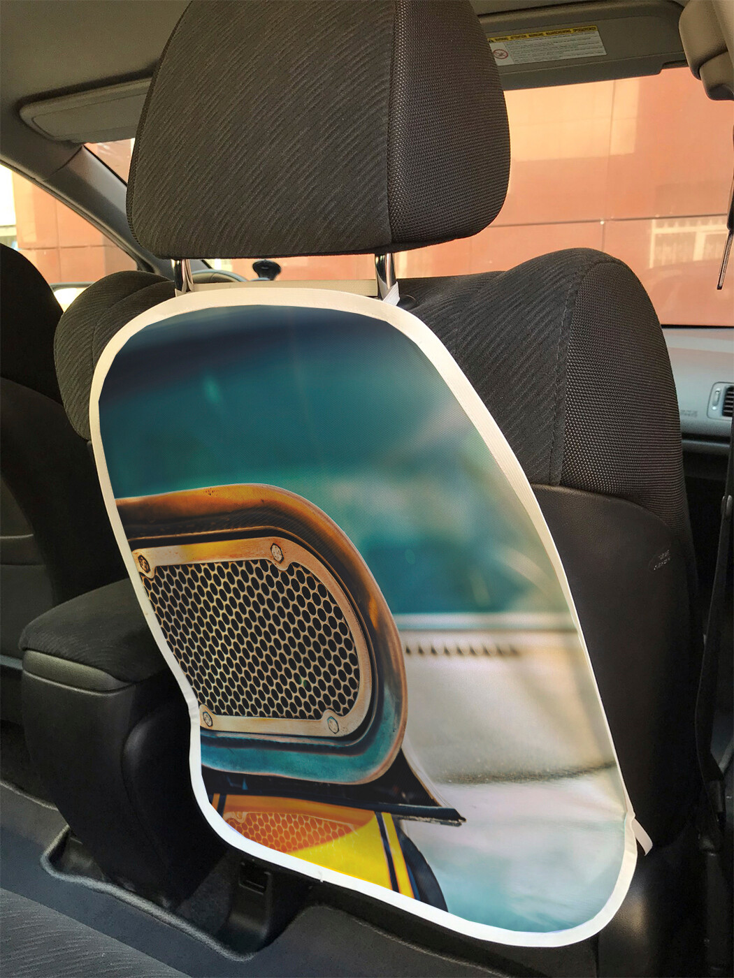 фото Накидка на спинку сиденья joyarty зеркало автомобиля, 45х62