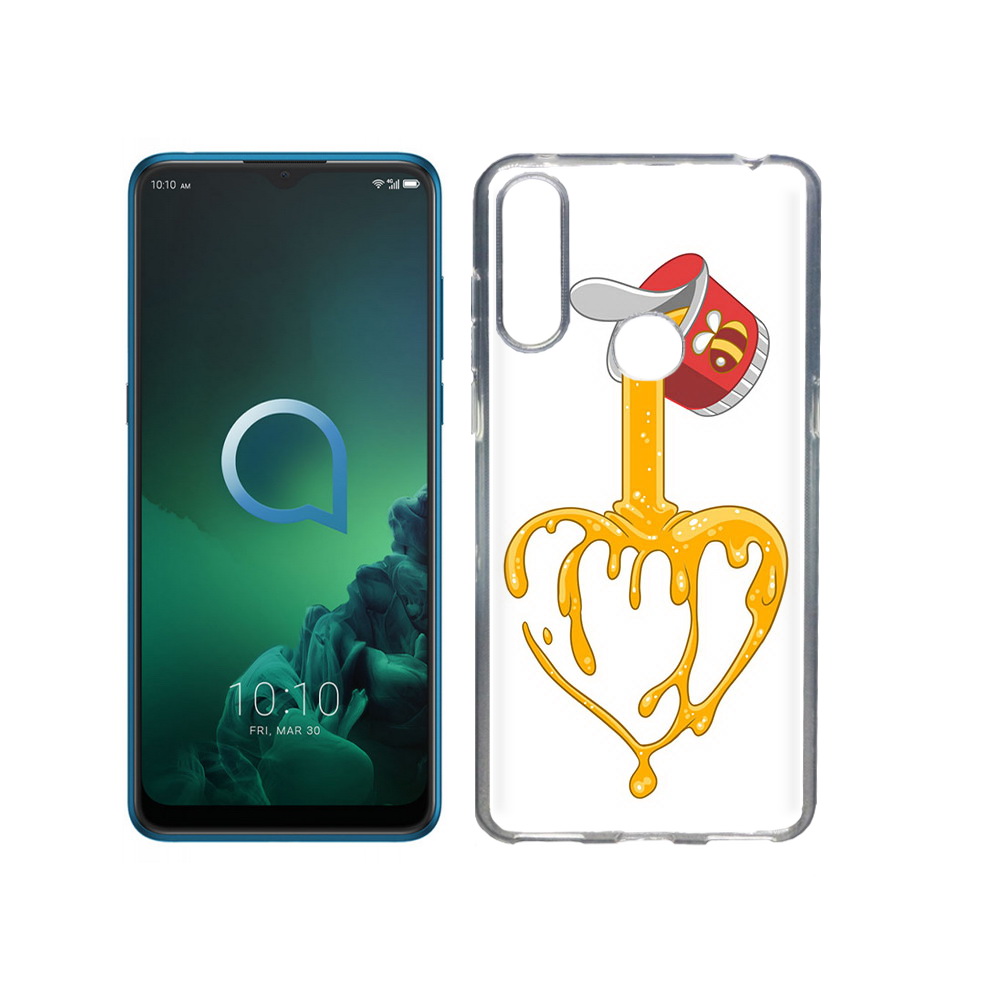 

Чехол MyPads Tocco для Alcatel 3X медовое сердце (PT227136.670.471), Прозрачный, Tocco