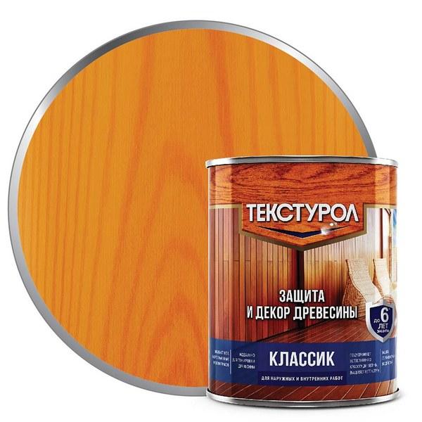 

Текстурол классик деревозащитное средство Орегон 1л, Коричневый