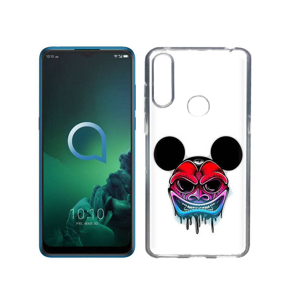 

Чехол MyPads Tocco для Alcatel 3X микки в маске (PT227136.670.473), Прозрачный, Tocco