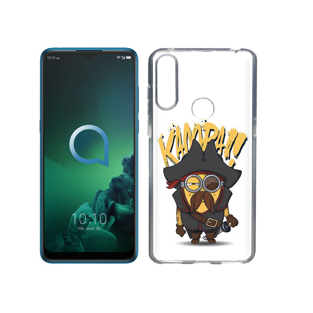 

Чехол MyPads Tocco для Alcatel 3X миньон пират (PT227136.670.476), Прозрачный, Tocco
