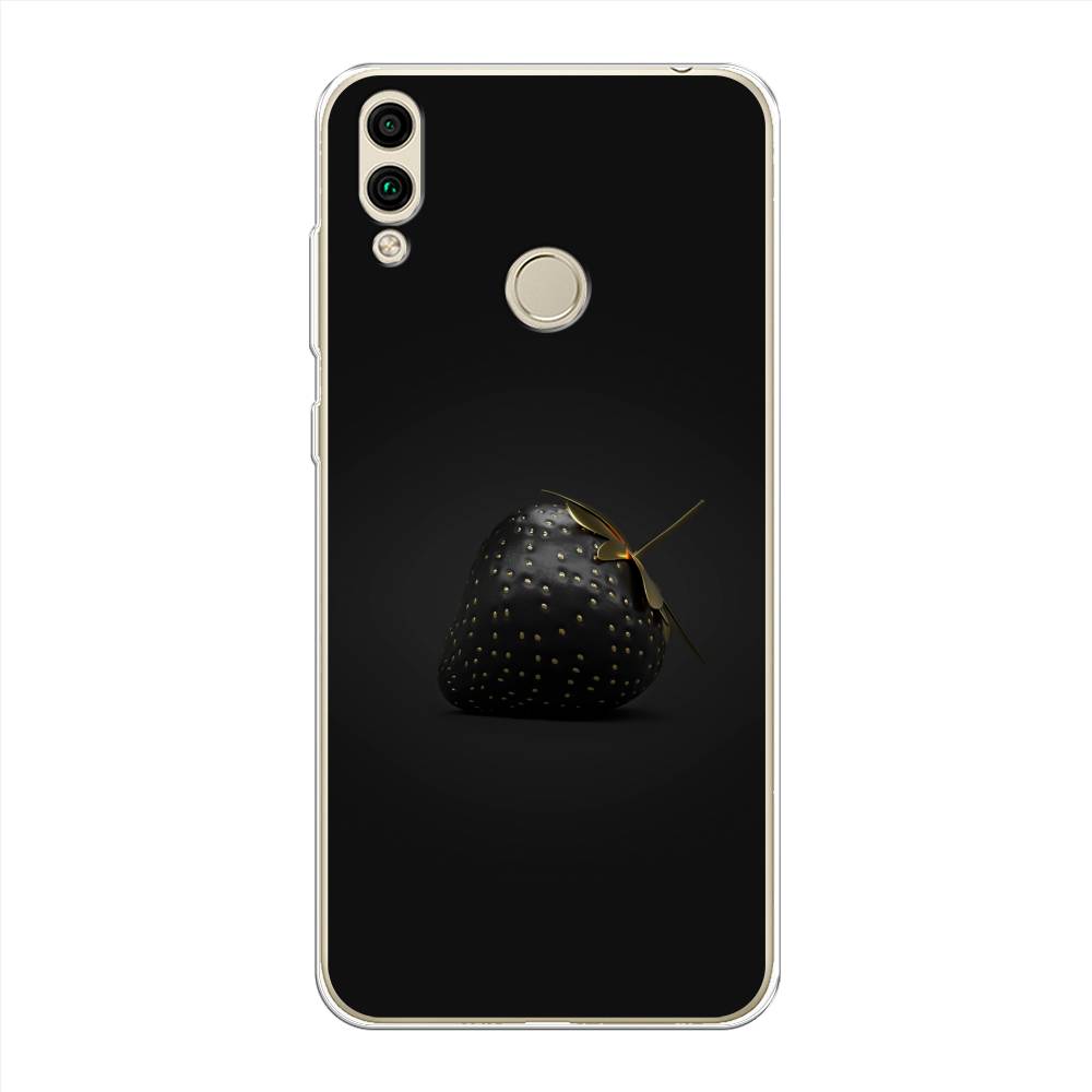 

Чехол Awog на Honor 8C "Черная клубника", Золотистый;черный;серый, 67150-10