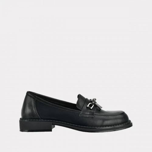 

Лоферы женские Versiya shop H139 черные 40 RU, H139