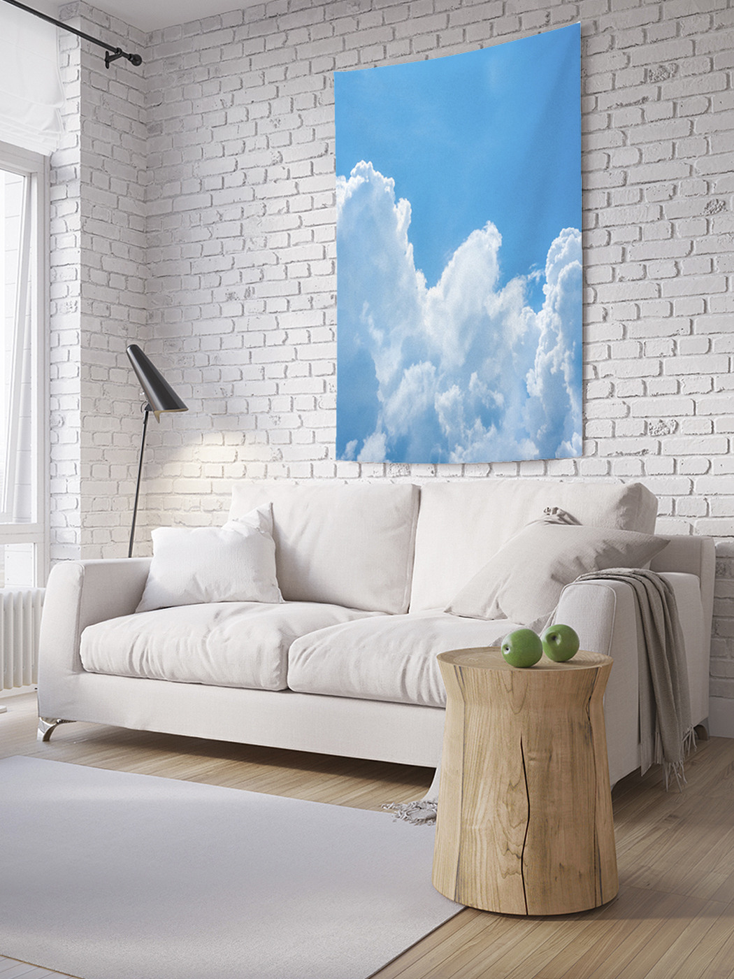 

Вертикальное фотопанно на стену JoyArty Облачный орел 100x150 см, Облачный орел