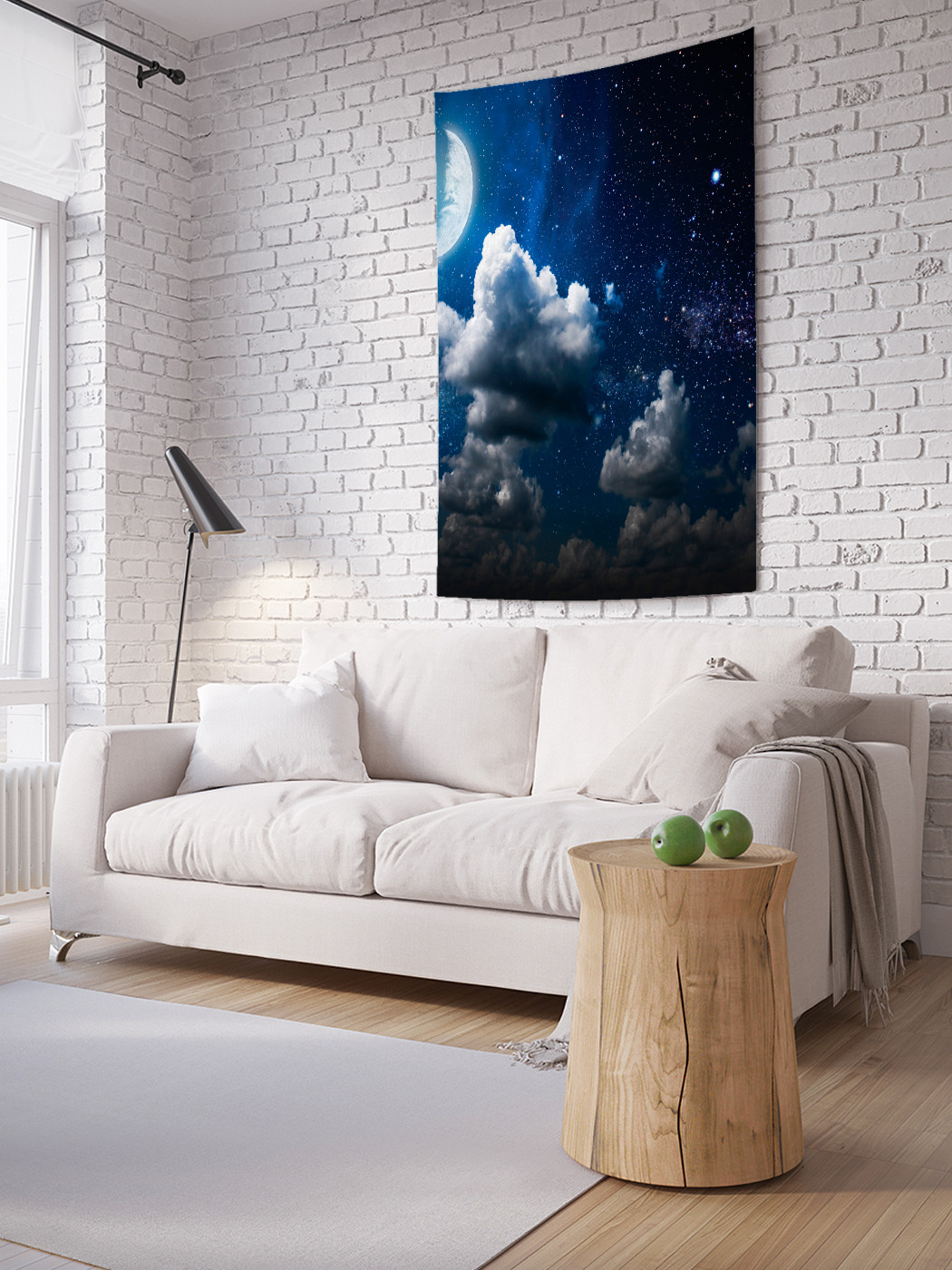 

Вертикальное фотопанно на стену JoyArty Вышел месяц 100x150 см, Вышел месяц