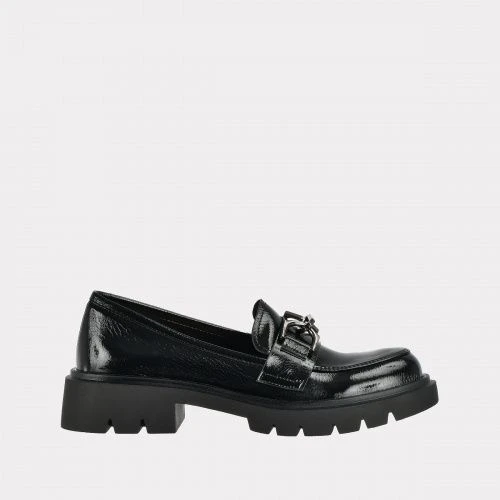 

Лоферы женские Versiya shop H128 черные 39 RU, H128